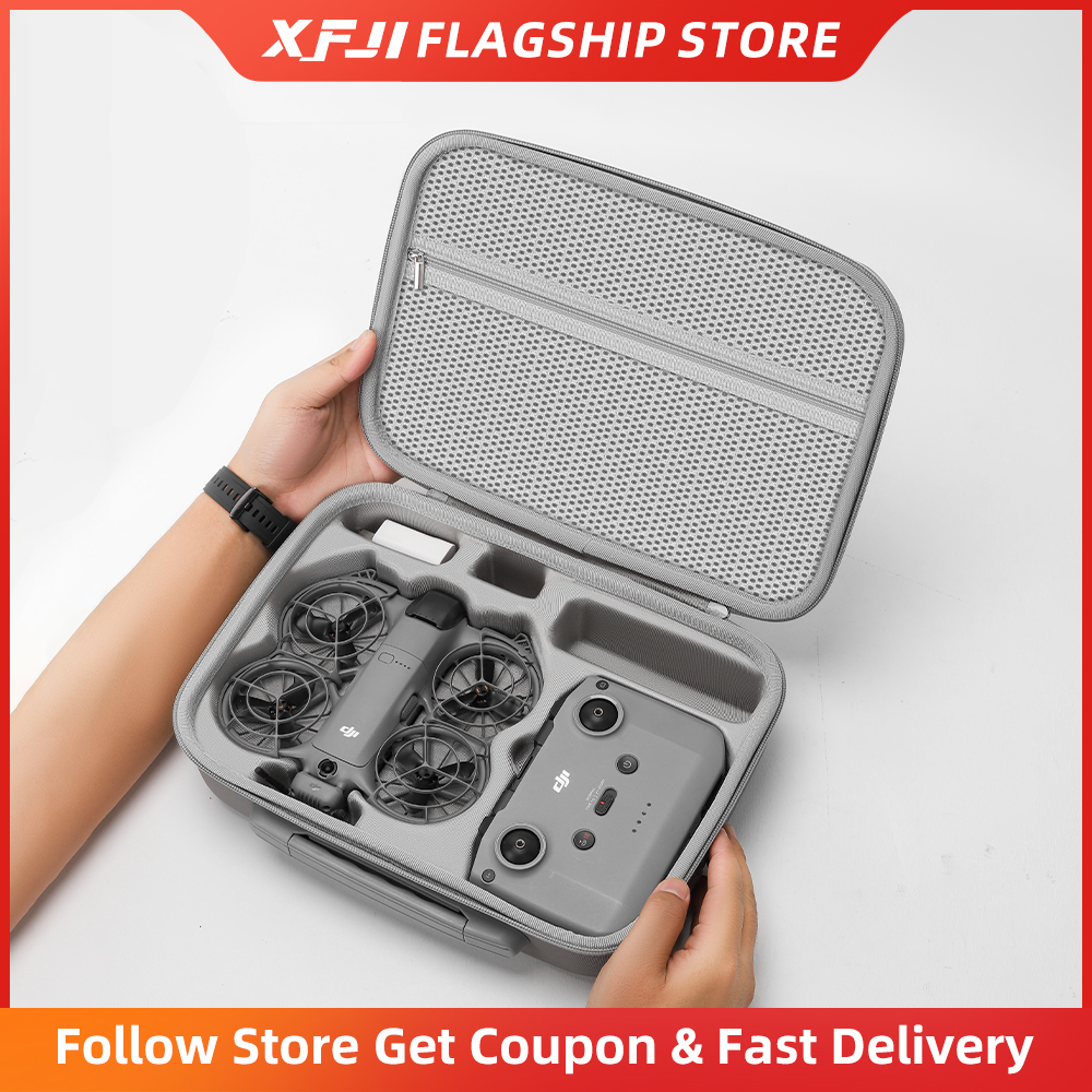 Rc Helicopter Bag - กระเป๋าจัดระเบียบอุปกรณ์เดินทาง XFJI สำหรับอุปกรณ์เสริมโดรน DJI NEO 2