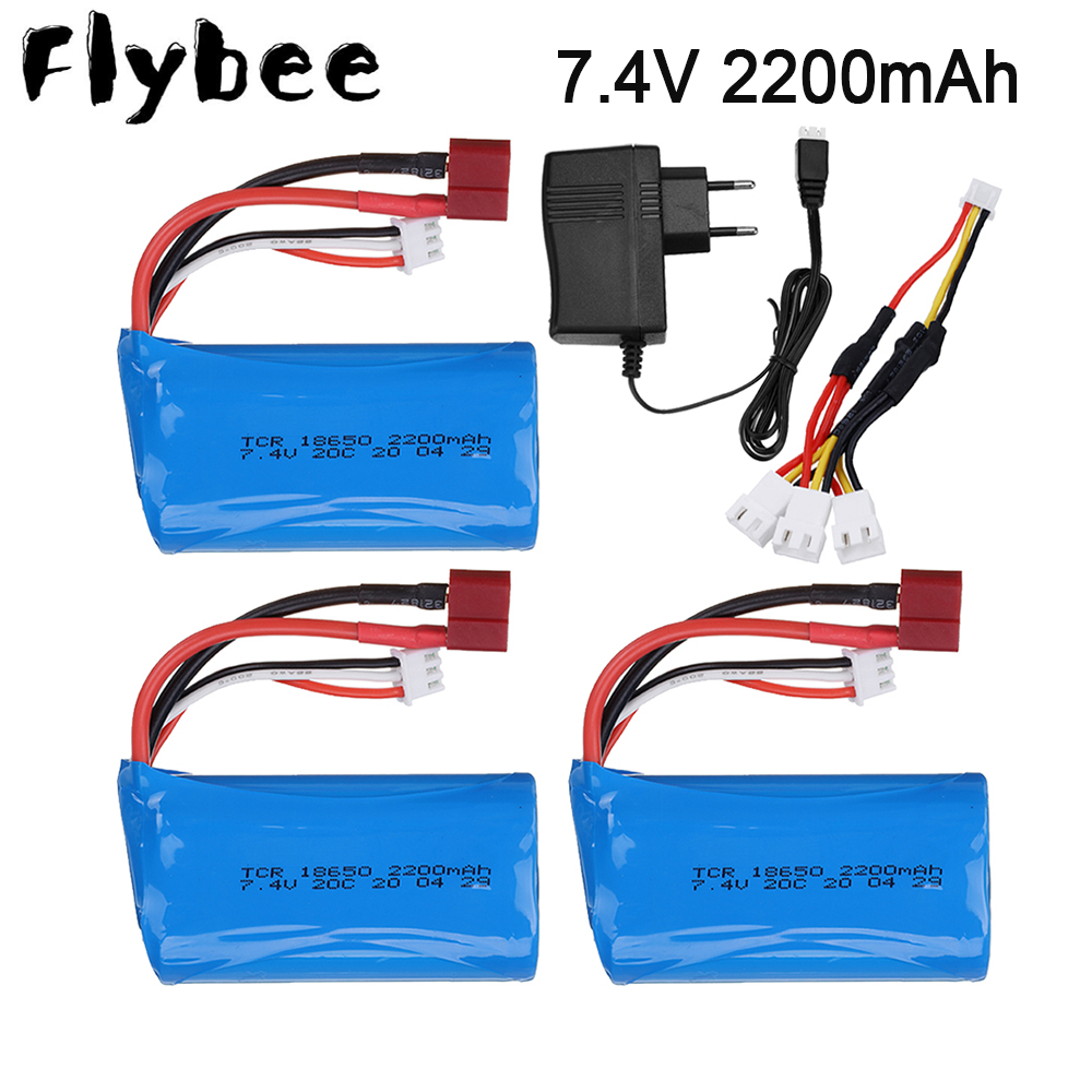 Rc Helicopter Parts - แบตเตอรี่ Lipo 18650 mAh 7.4 V