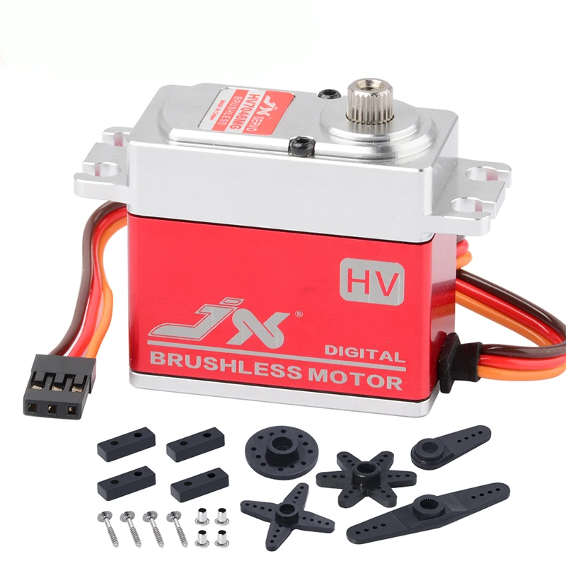 Rc Helicopter Large - มอเตอร์ไร้แปรงถ่าน JX Servo BLS-HV7032/7046MG แรงบิดสูง ตัวเครื่องโลหะเต็ม