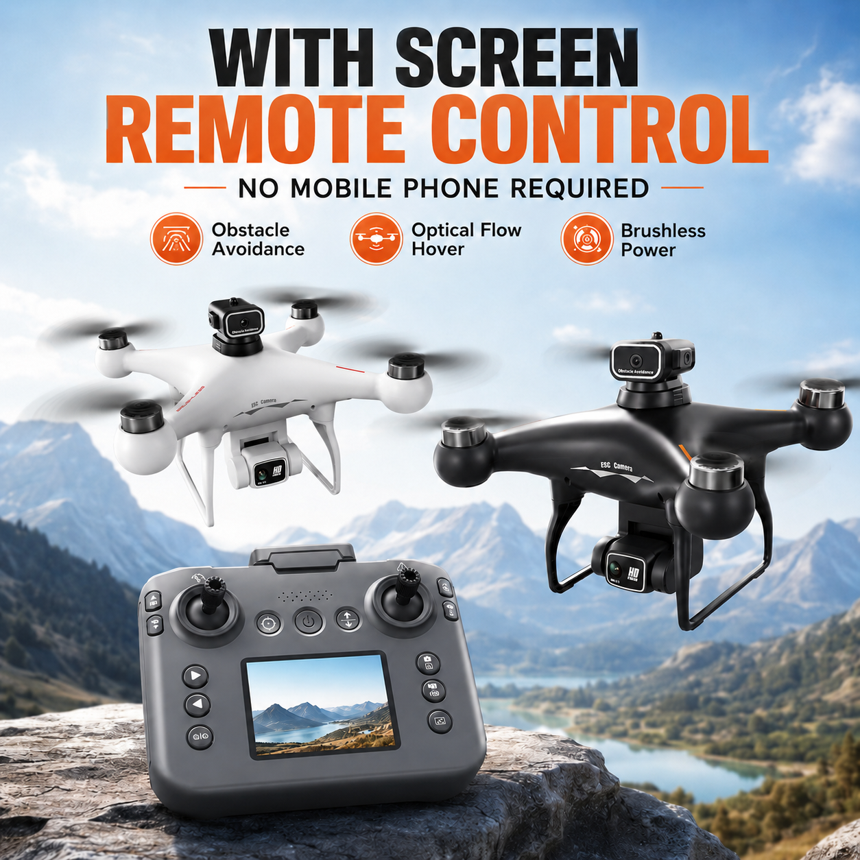Rc Helicopter Bag - ZNLYRION S116 RC Drone มอเตอร์แบบไร้แปรงถ่าน บินได้นาน