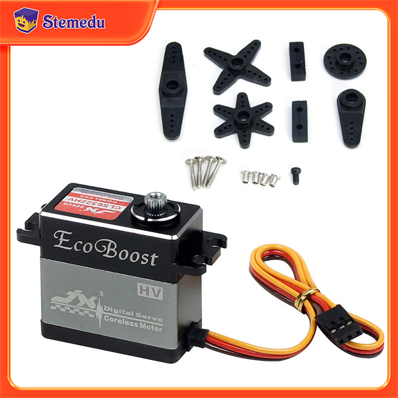 Rc Helicopter Servo - JX Servo CLS-6322HV 22KG แรงบิดสูง 180