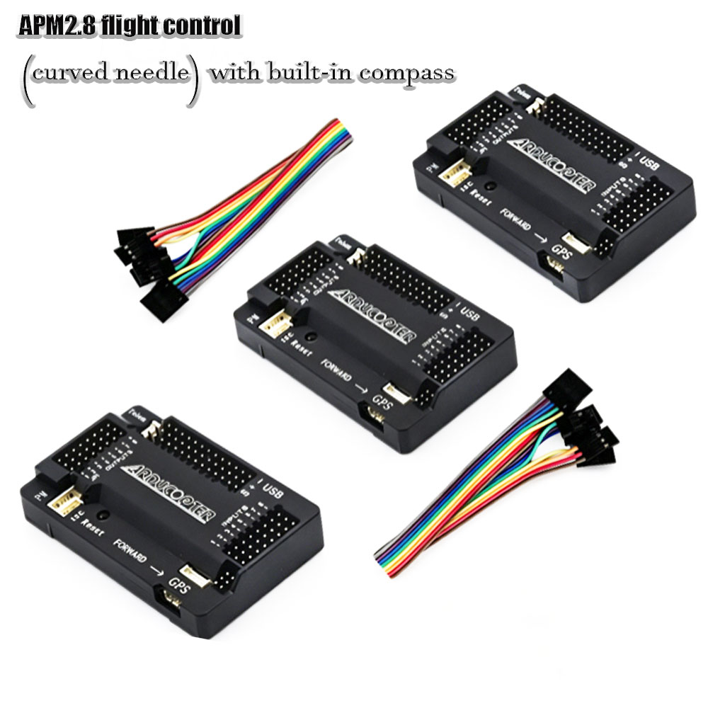 Rc Helicopter Battery - APM 2.8 บอร์ดควบคุมการบิน โมดูลเข็มทิศในตัวสำหรับโดรนมัลติโรเตอร์ RC FPV