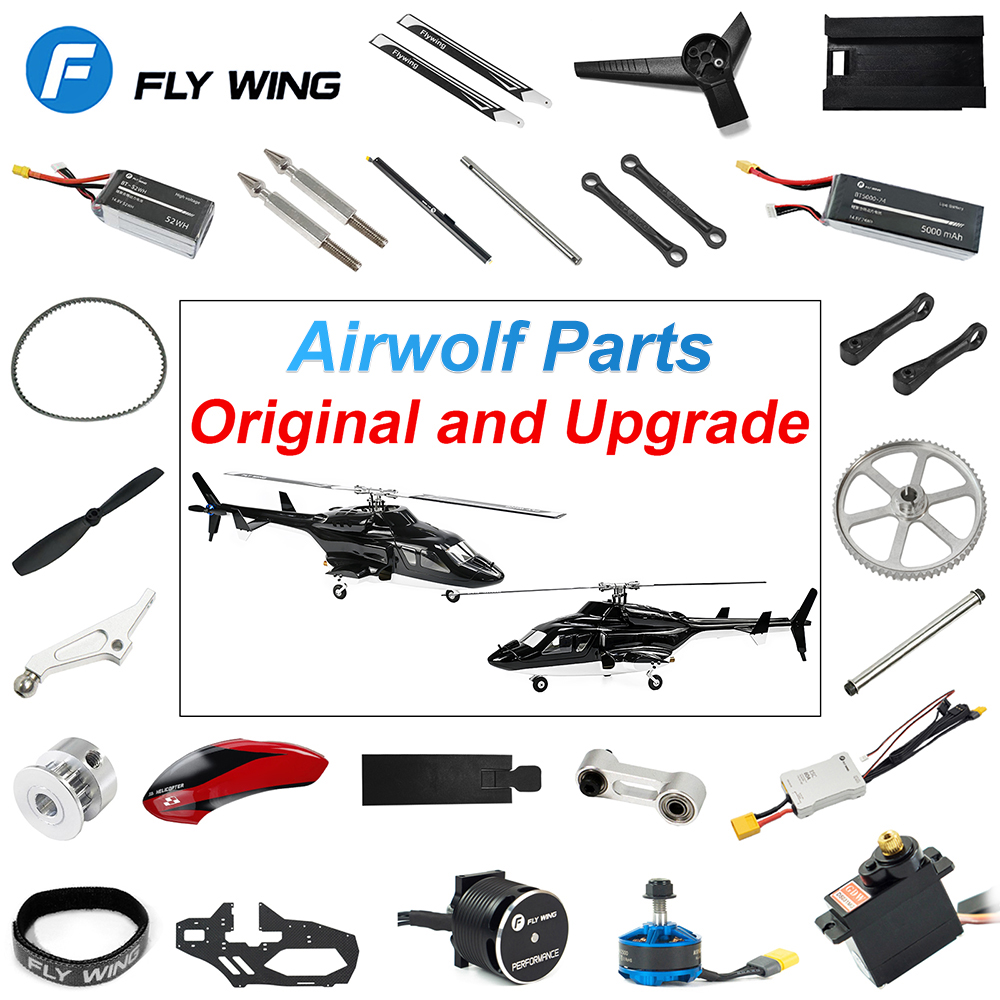 Rc Helicopter Nitro - Fly Wing Airwolf RC เฮลิคอปเตอร์อะไหล่ Drone