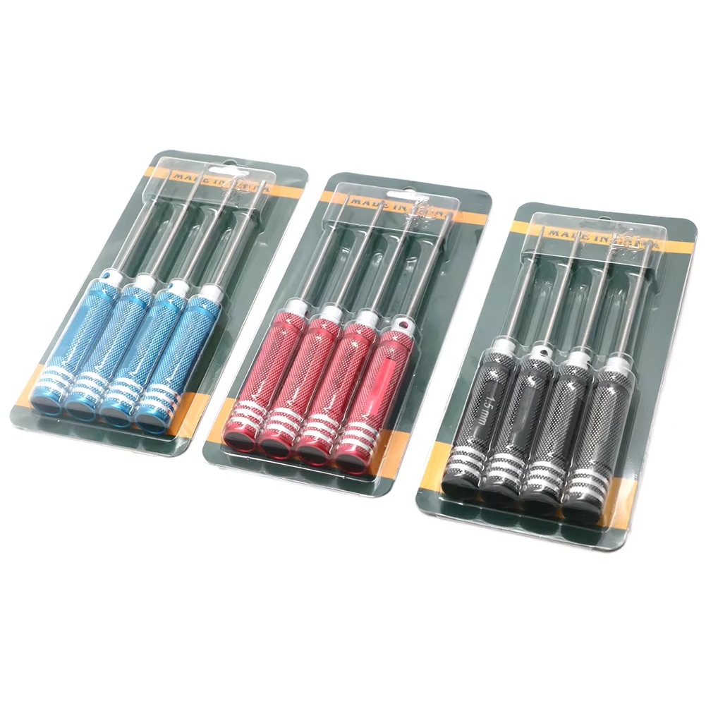 Rc Helicopter Tool Kit - 4pcs Hex Screw DRIVER ชุดไทเทเนียมชุบแข็ง 1.5