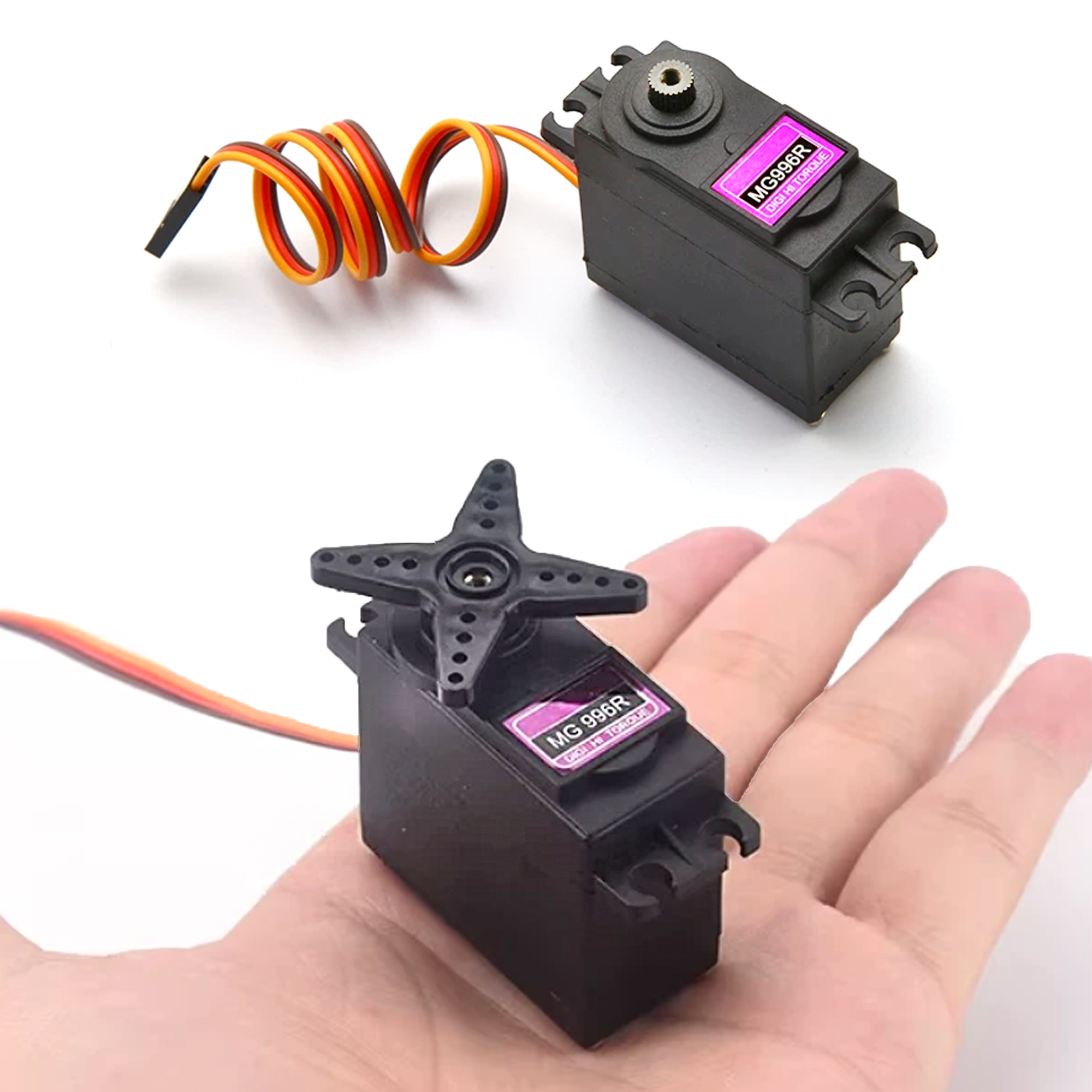 Rc Helicopter Battery - ﻿ เซอร์โวดิจิตอลแรงบิดสูง MG996R 4.8-6.0V พร้อมเกียร์โลหะ สำหรับ