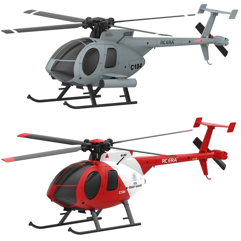 Rc Helicopter Single Rotor - เฮลิคอปเตอร์บังคับวิทยุ RCERA C184 MD530 4 ช่องสัญญาณ