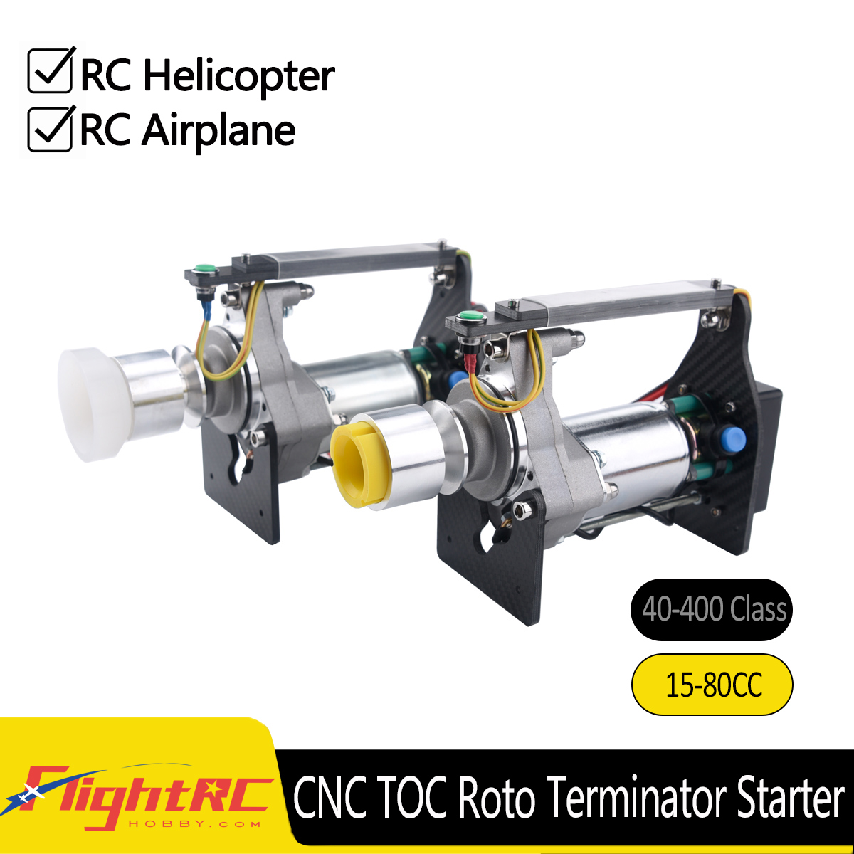 Rc Helicopter Gas - TOC เทอร์มิเนเตอร์ โรโต้ อิเล็กทริก สตาร์ทเตอร์สำหรับเครื่องยนต์แก๊ส 15