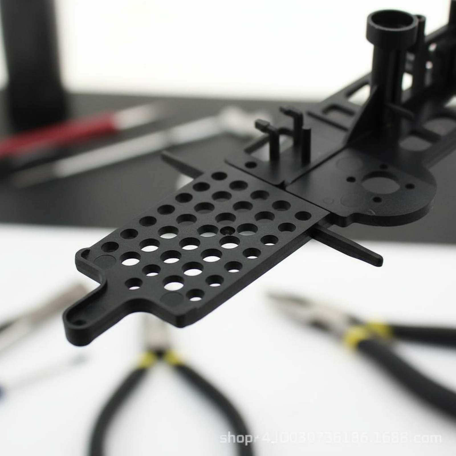 Rc Helicopter Parts - ชุดประกอบฐานเฮลิคอปเตอร์ โครงเฮลิคอปเตอร์ RC น้ำหนักเบา อะไหล่สำหรับซ่อมแซม
