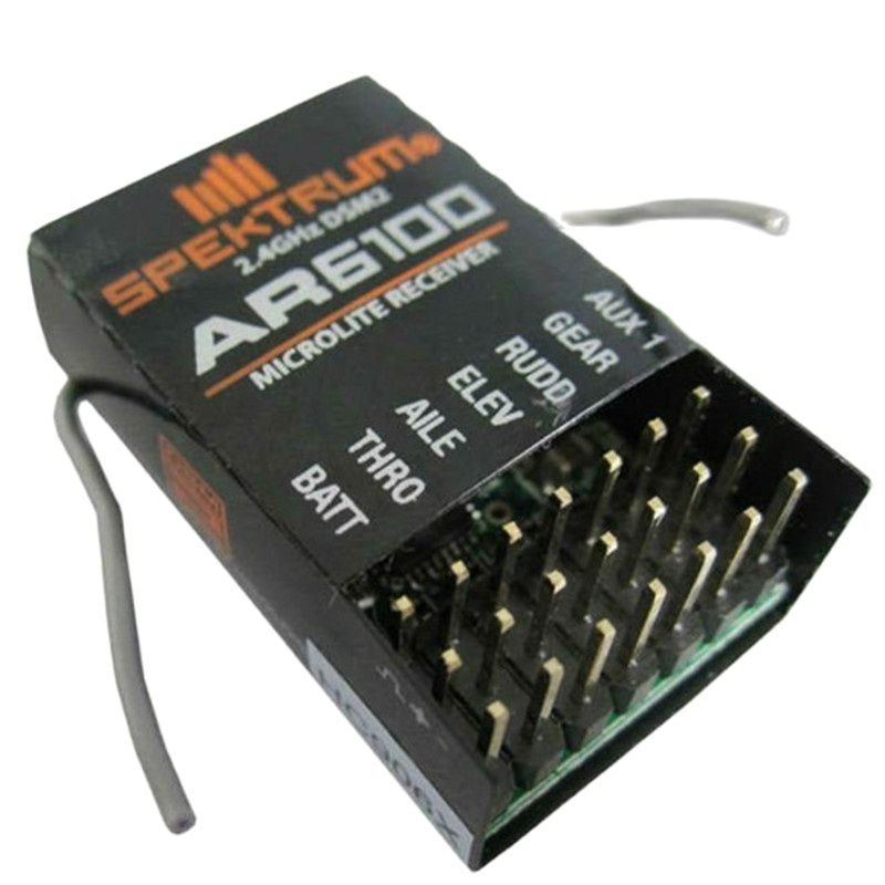 Rc Helicopter Battery - AR6100 DSM2 6CH 2.4GHz สำหรับสเปกตรัม DX6i