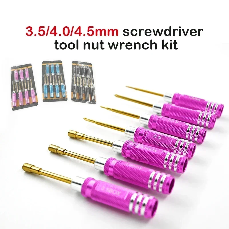 Rc Helicopter Tool Kit - ชุดเครื่องมือไขควงหกเหลี่ยม YSIDO 7 ชิ้น ขนาด 1.5