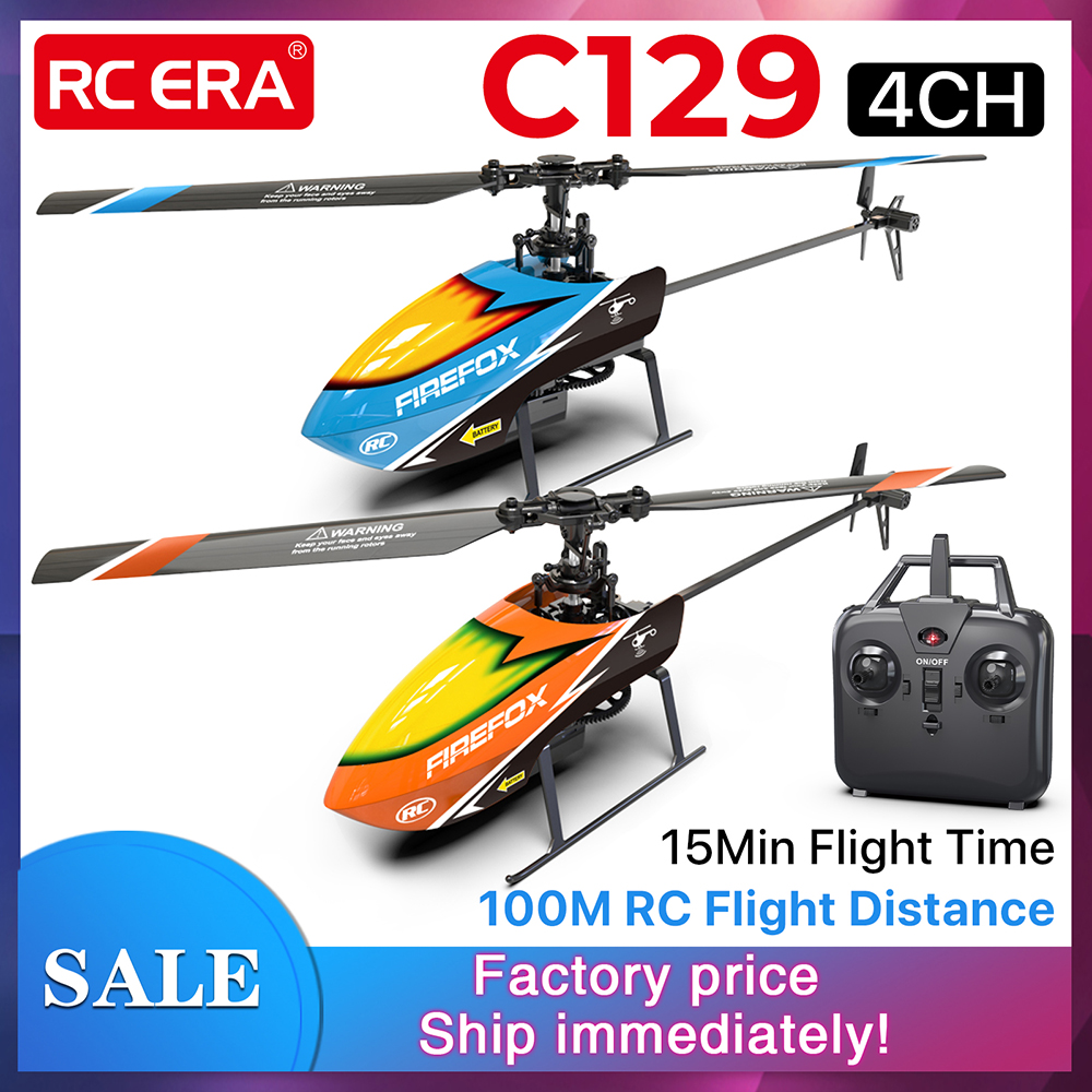 Rc Helicopter Single Rotor - เฮลิคอปเตอร์ RC ERA C129 4 ช่องสัญญาณ