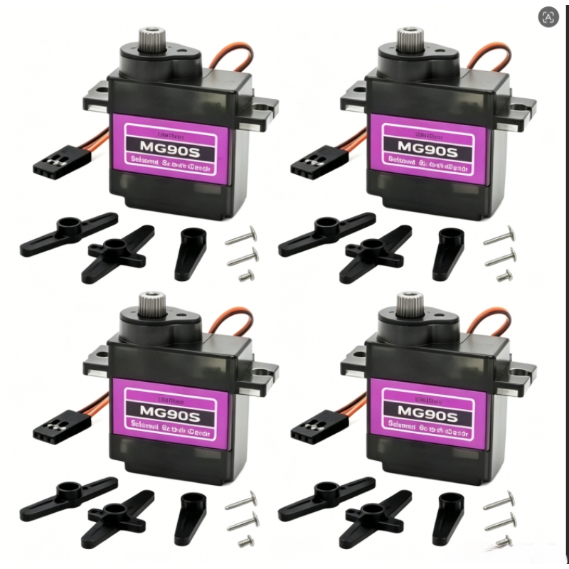 เซอร์โว MG90S เกียร์โลหะ 9 กรั - Rc Helicopter Servo บทวิจารณ์และราคา
