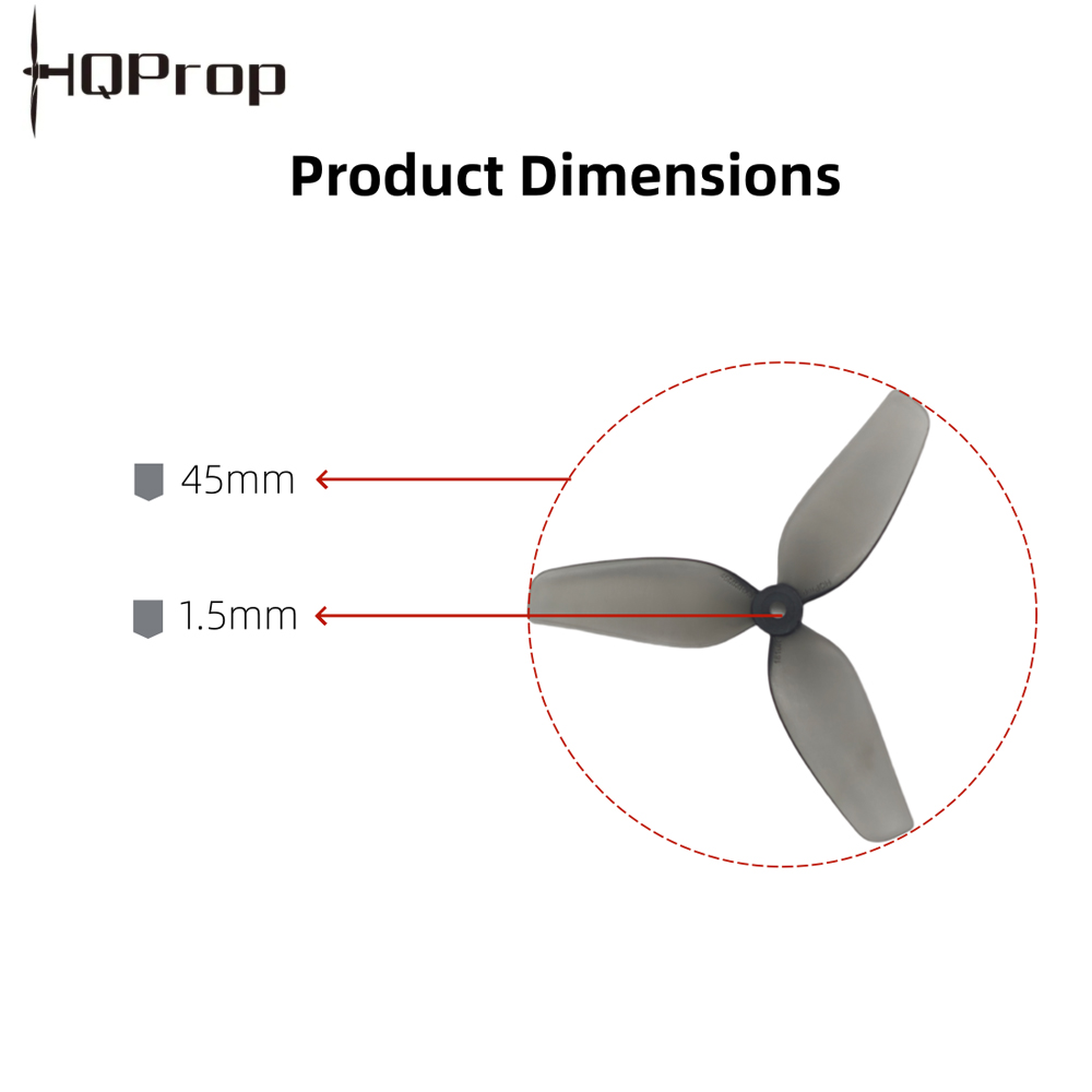 HQProp 45 มม. 1.8×1.2×3 ใบพัดส - Rc Helicopter Blade บทวิจารณ์และราคา