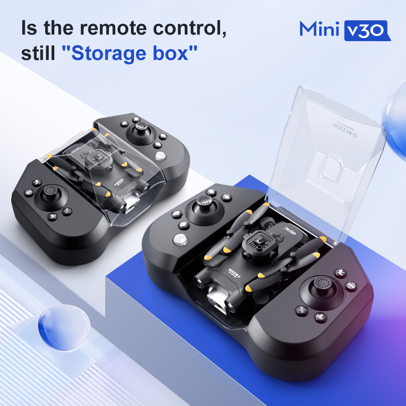 Mini V30 WiFi FPV Drone 4K HD  - Rc Helicopter Electric บทวิจารณ์และราคา
