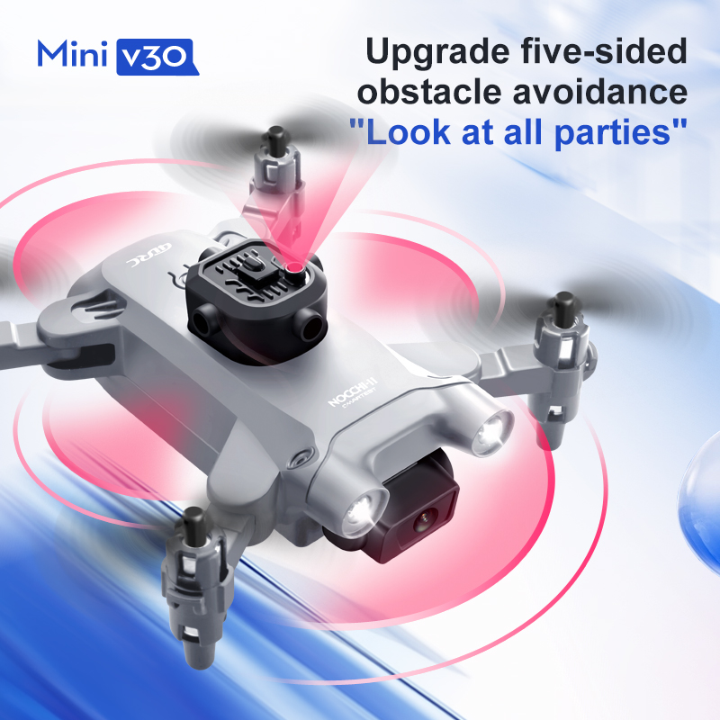 Mini V30 WiFi FPV Drone 4K HD  - Rc Helicopter Electric บทวิจารณ์และราคา