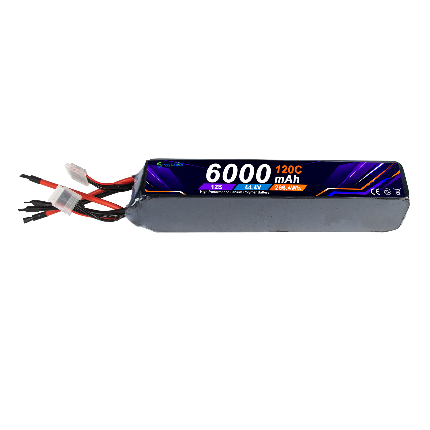 แบตเตอรี่ Yattox 12S 6000mAh 1 - Rc Helicopter Large บทวิจารณ์และราคา