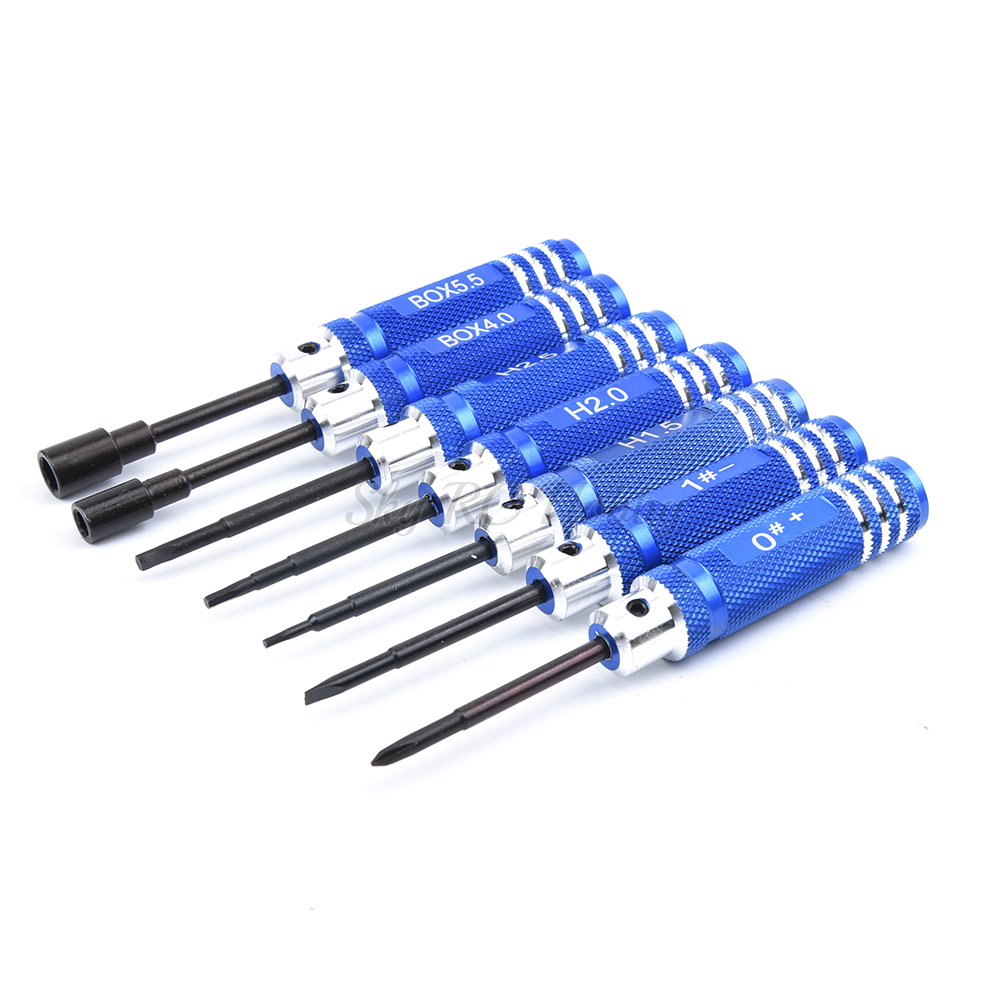 7ชิ้น/เซ็ต0/1/1.5/2/2 5/4/5 5ม - Rc Helicopter Tool Kit บทวิจารณ์และราคา