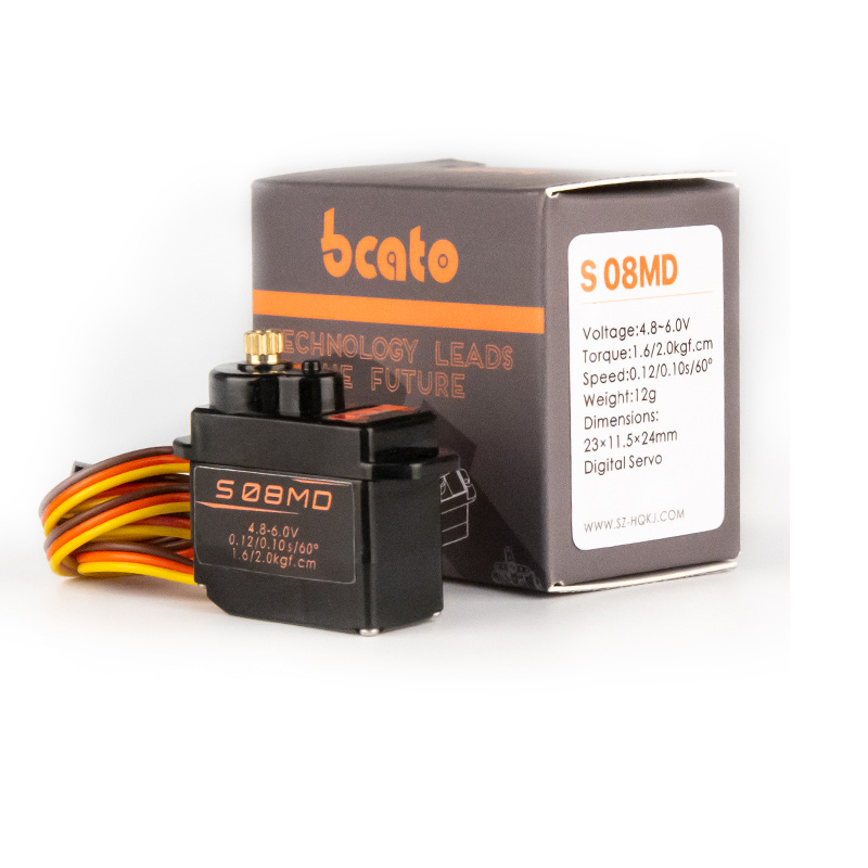 Bcato S08MD 2.4กก.Servoดิจิตอล - Rc Helicopter Servo บทวิจารณ์และราคา