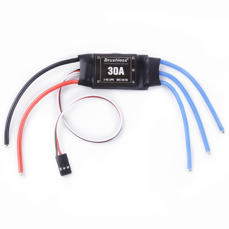 XXD บรัชเลส 30A ESC 2-4S ตัวคว - Rc Helicopter Electric บทวิจารณ์และราคา