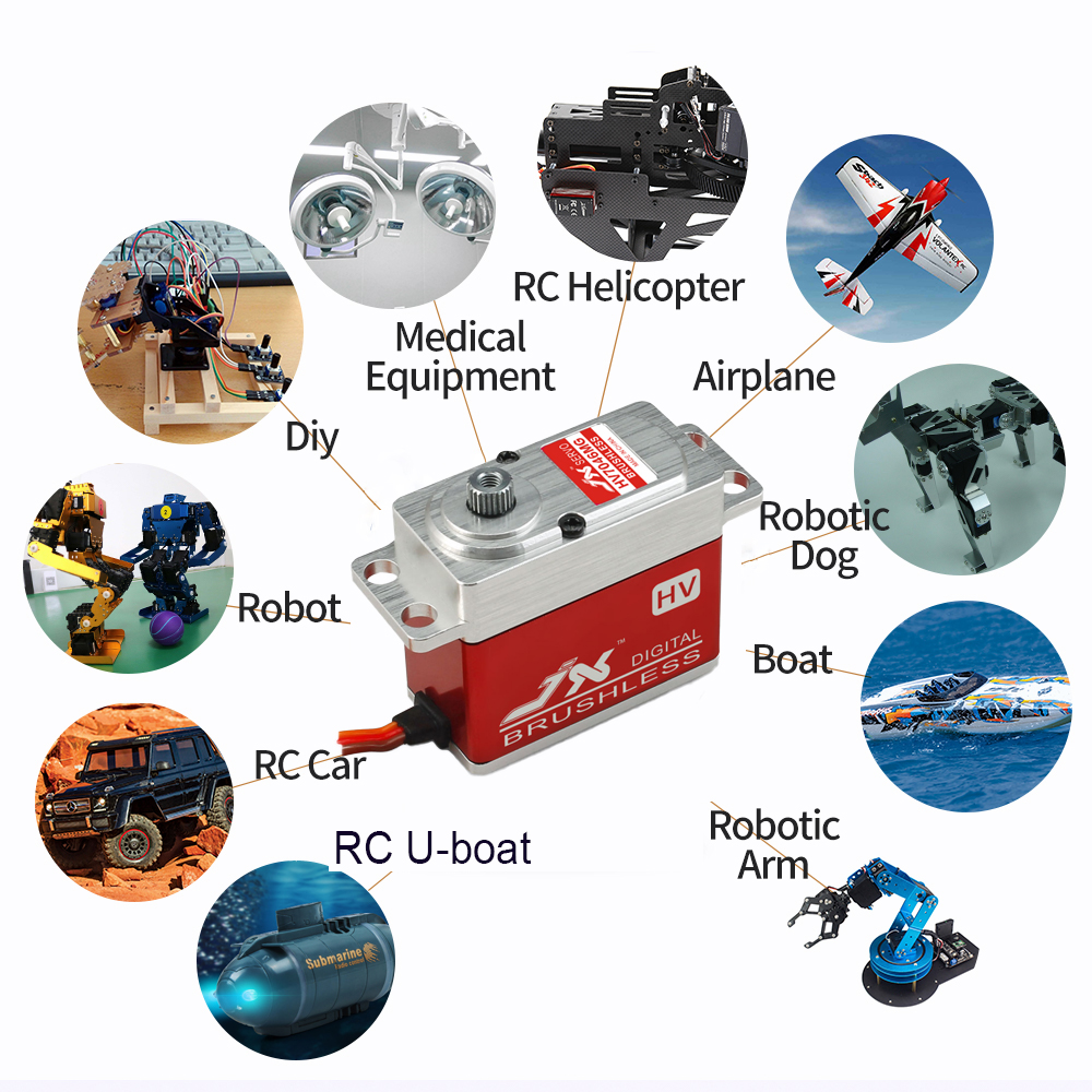 มอเตอร์ไร้แปรงถ่าน JX Servo BL - Rc Helicopter Large บทวิจารณ์และราคา