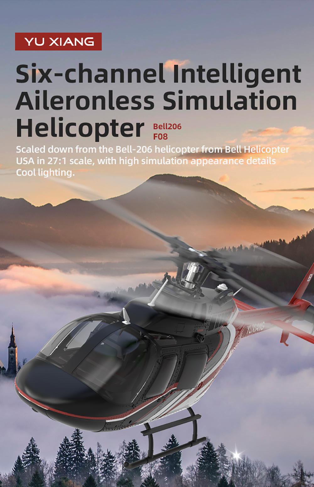 YU XIANG RC เครื่องบิน 2.4G 6C - Rc Helicopter Gyro บทวิจารณ์และราคา