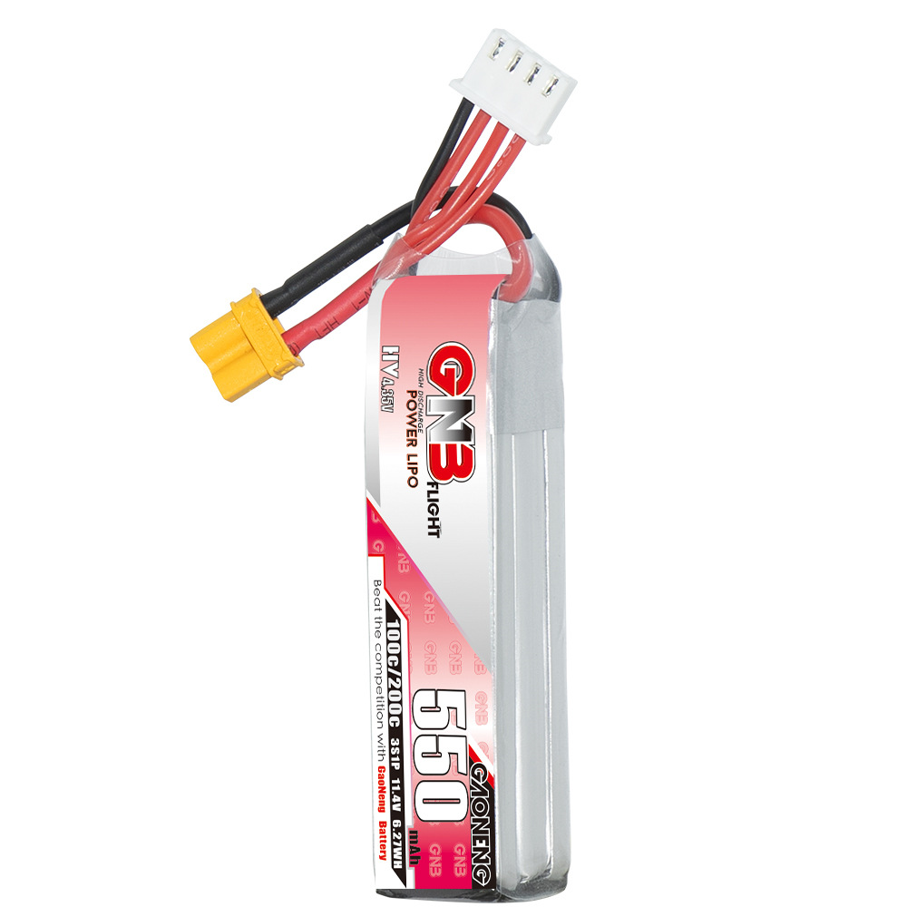 GNB HV 11.4V 550mAh 100C/200C  - Rc Helicopter Parts บทวิจารณ์และราคา
