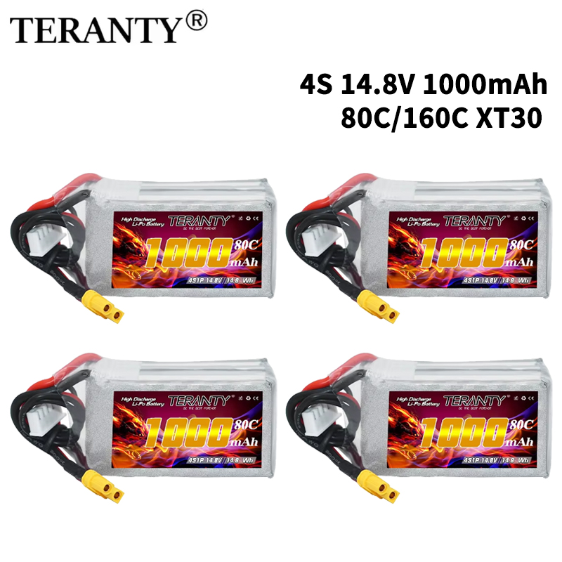 TERANTY 4S 1000mAh 14.8V 80C/1 - Rc Helicopter Parts บทวิจารณ์และราคา