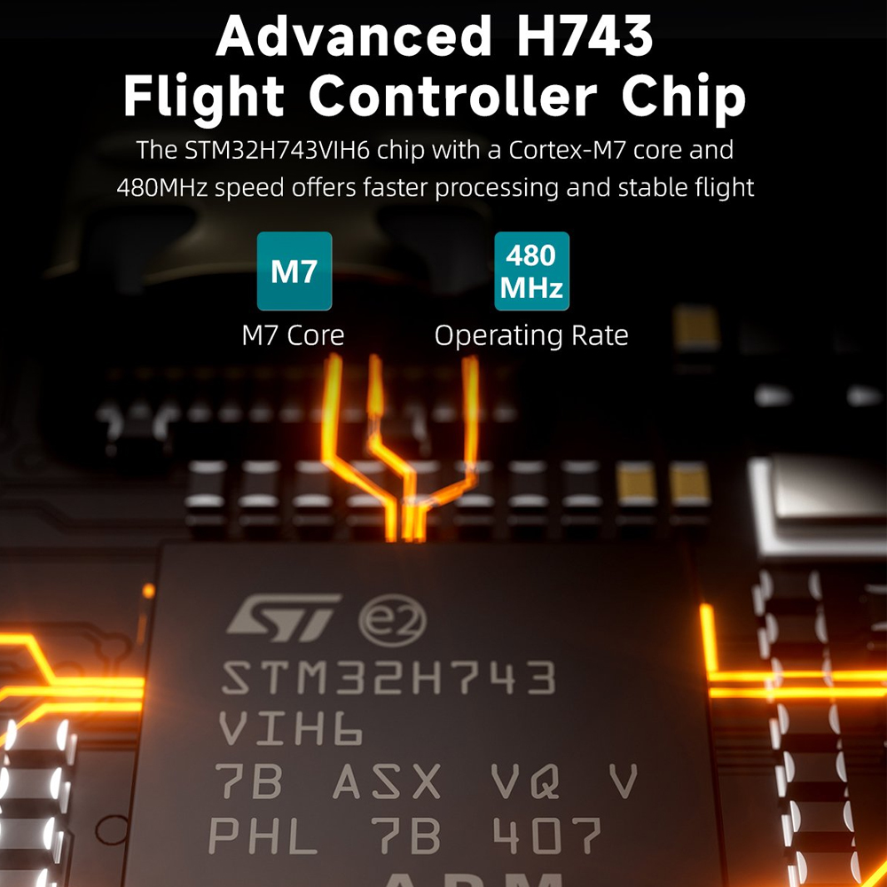 GEPRC TAKER H743 BT 8Bit 80A S - Rc Helicopter Gyro บทวิจารณ์และราคา