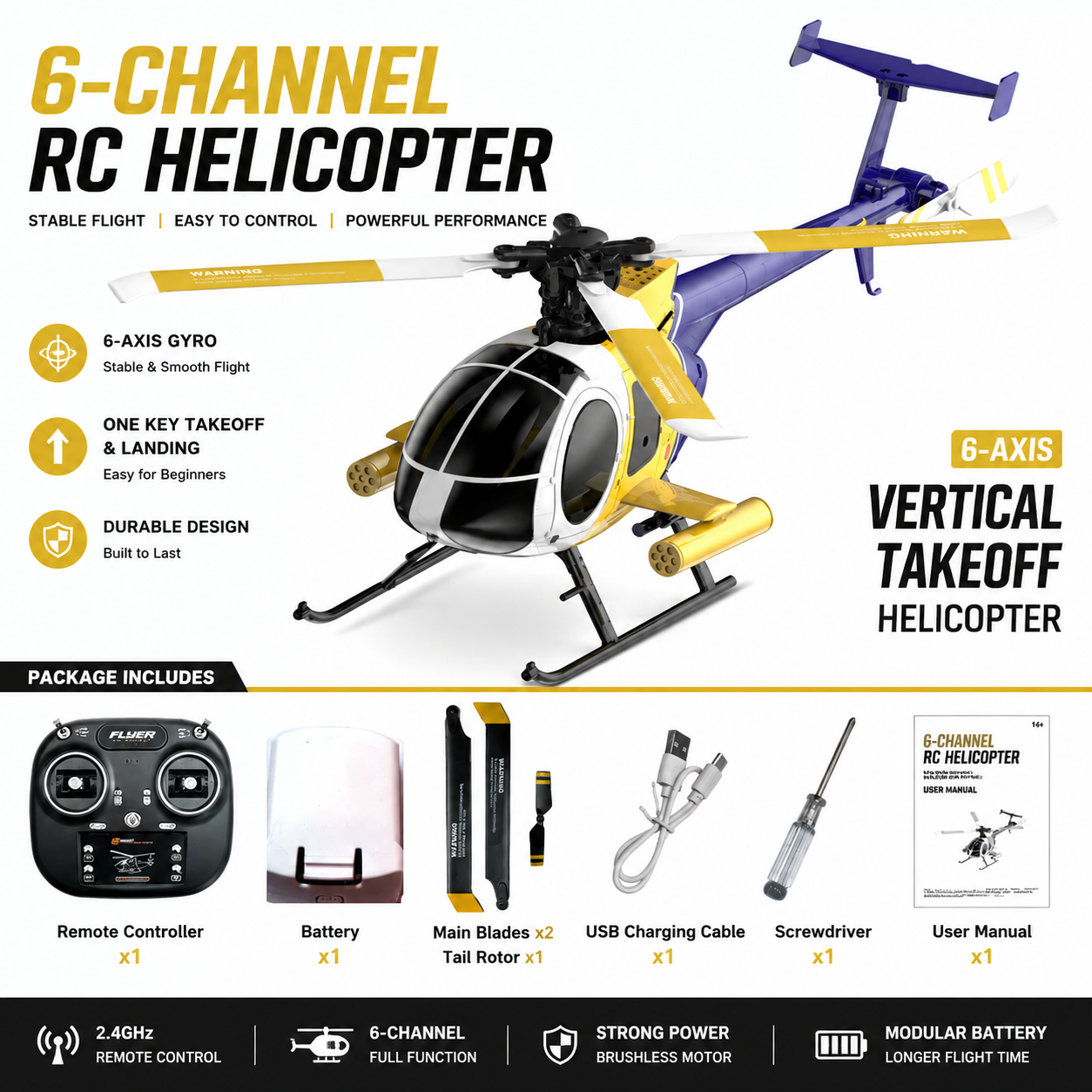 เฮลิคอปเตอร์บังคับวิทยุ K300 6 - Rc Helicopter Gyro บทวิจารณ์และราคา