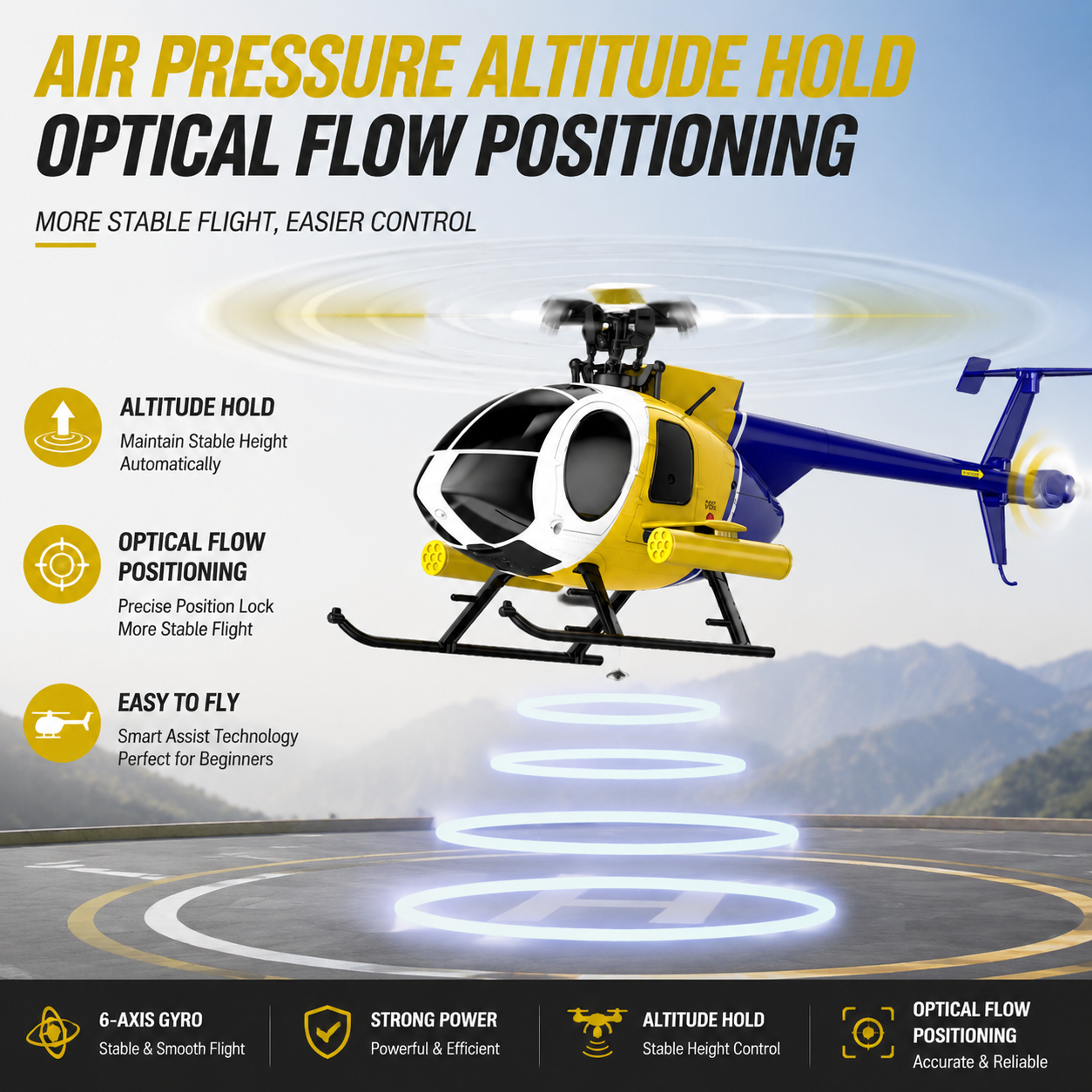 เฮลิคอปเตอร์บังคับวิทยุ K300 6 - Rc Helicopter Gyro บทวิจารณ์และราคา