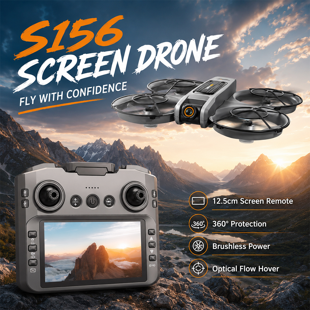 โดรน ZNLYRION S156 RC 8K กล้อง - Rc Helicopter Electric บทวิจารณ์และราคา