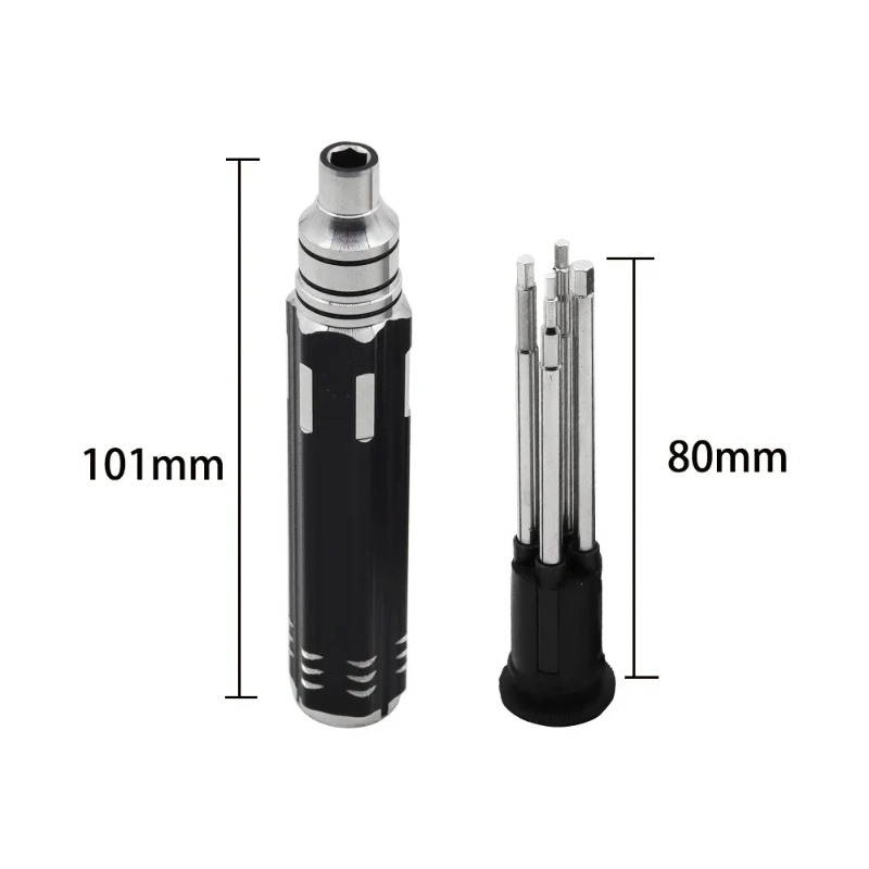 ชุดไขควงหกเหลี่ยม 4-in-1 ขนาด  - Rc Helicopter Tool Kit บทวิจารณ์และราคา