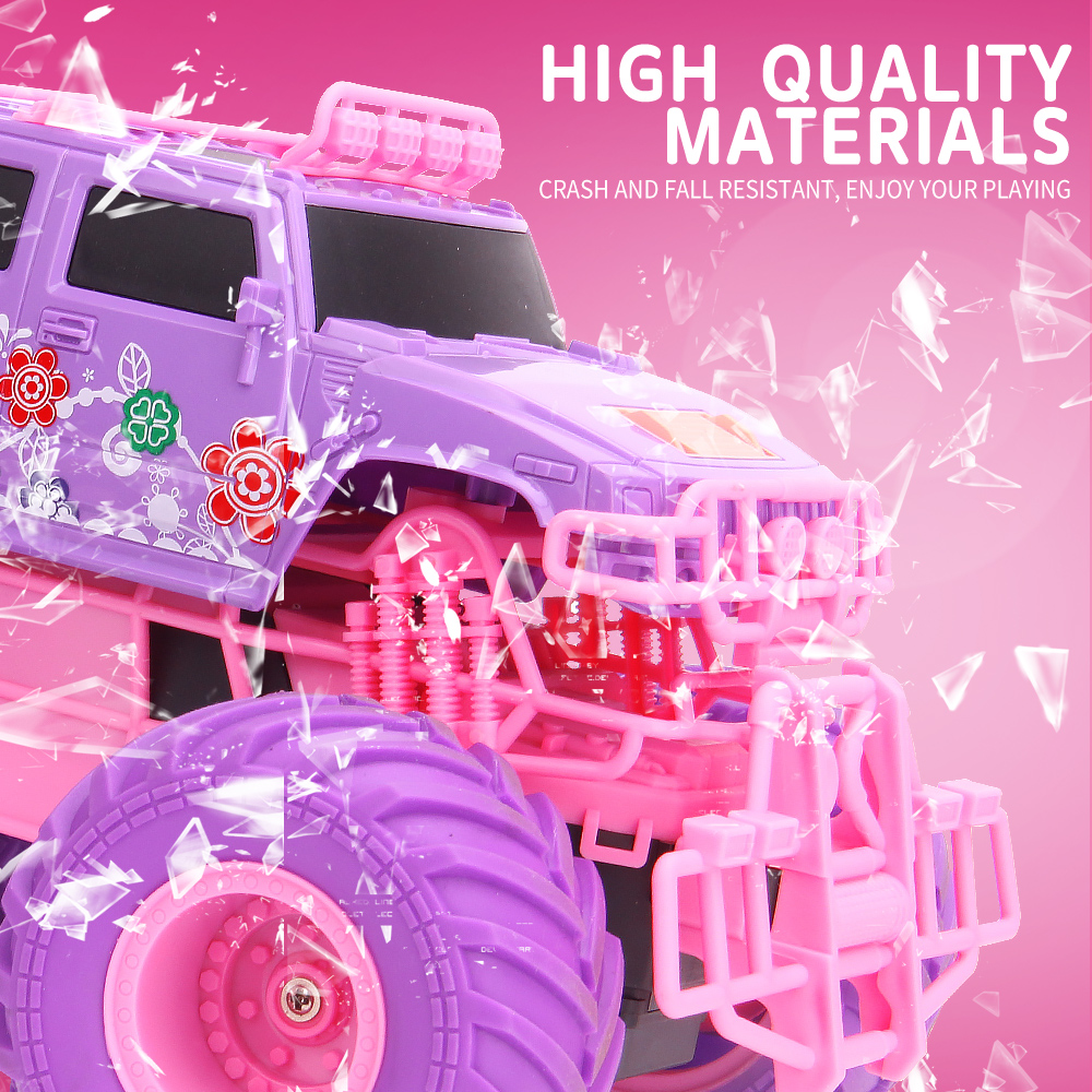 สีชมพู RC รถไดรฟ์ไฟฟ้า Off-Roa - Rc Helicopter Charger บทวิจารณ์และราคา