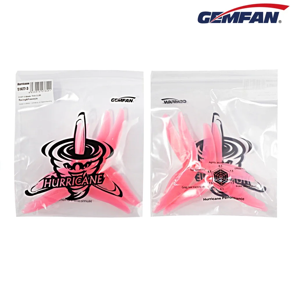 ใบพัด Gemfan JB Hurricane 5147 - Rc Helicopter Blade บทวิจารณ์และราคา