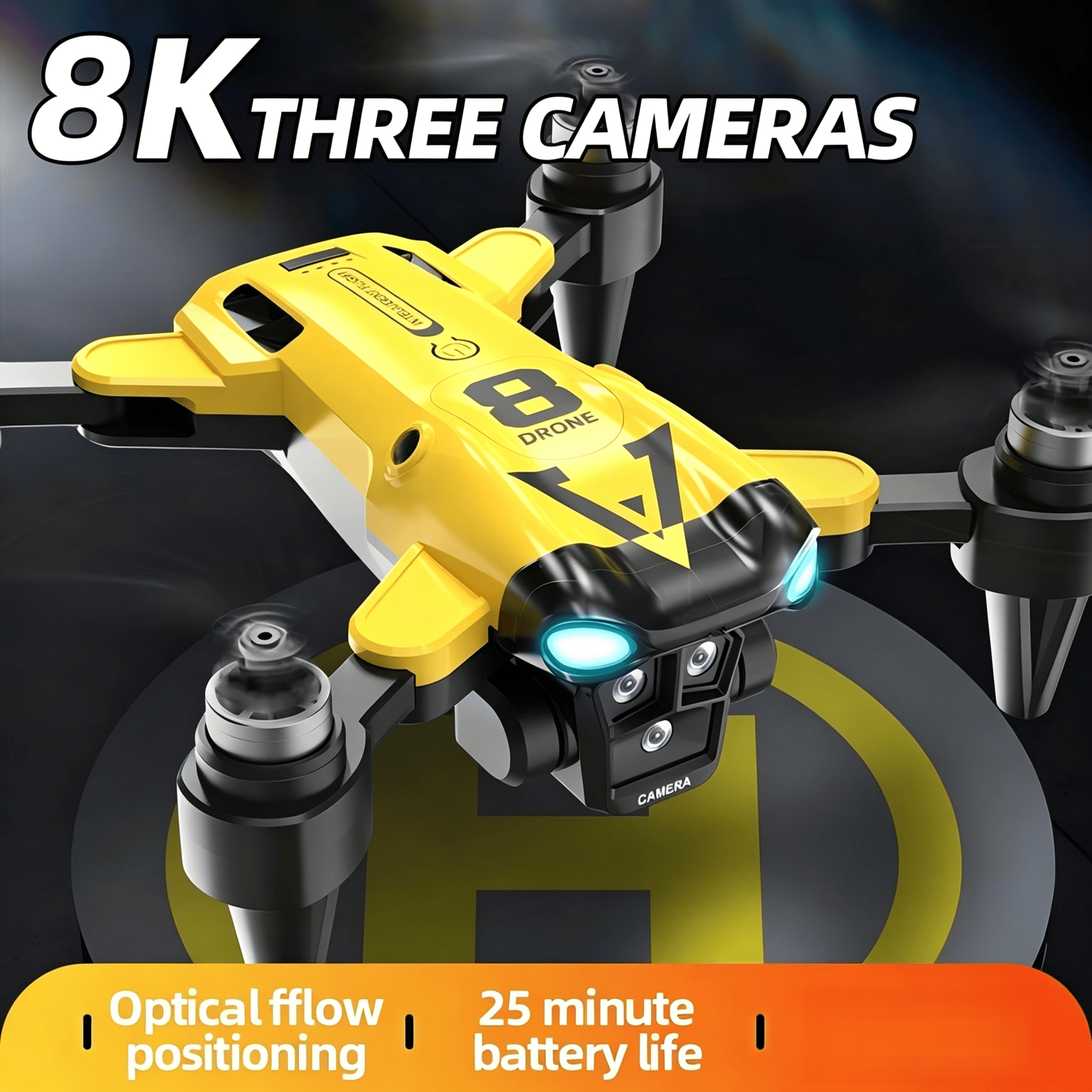 โดรนรุ่นใหม่พร้อมกล้องสามตัว,  - Rc Helicopter Case บทวิจารณ์และราคา