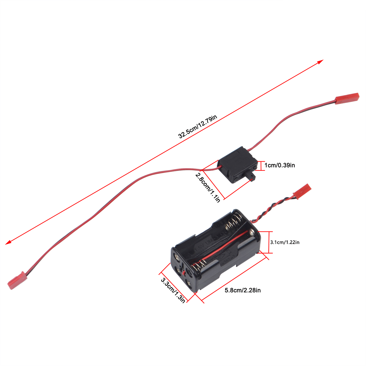 4 เซลล์แบตเตอรี่ AA คอนเทนเนอร - Rc Helicopter Nitro บทวิจารณ์และราคา