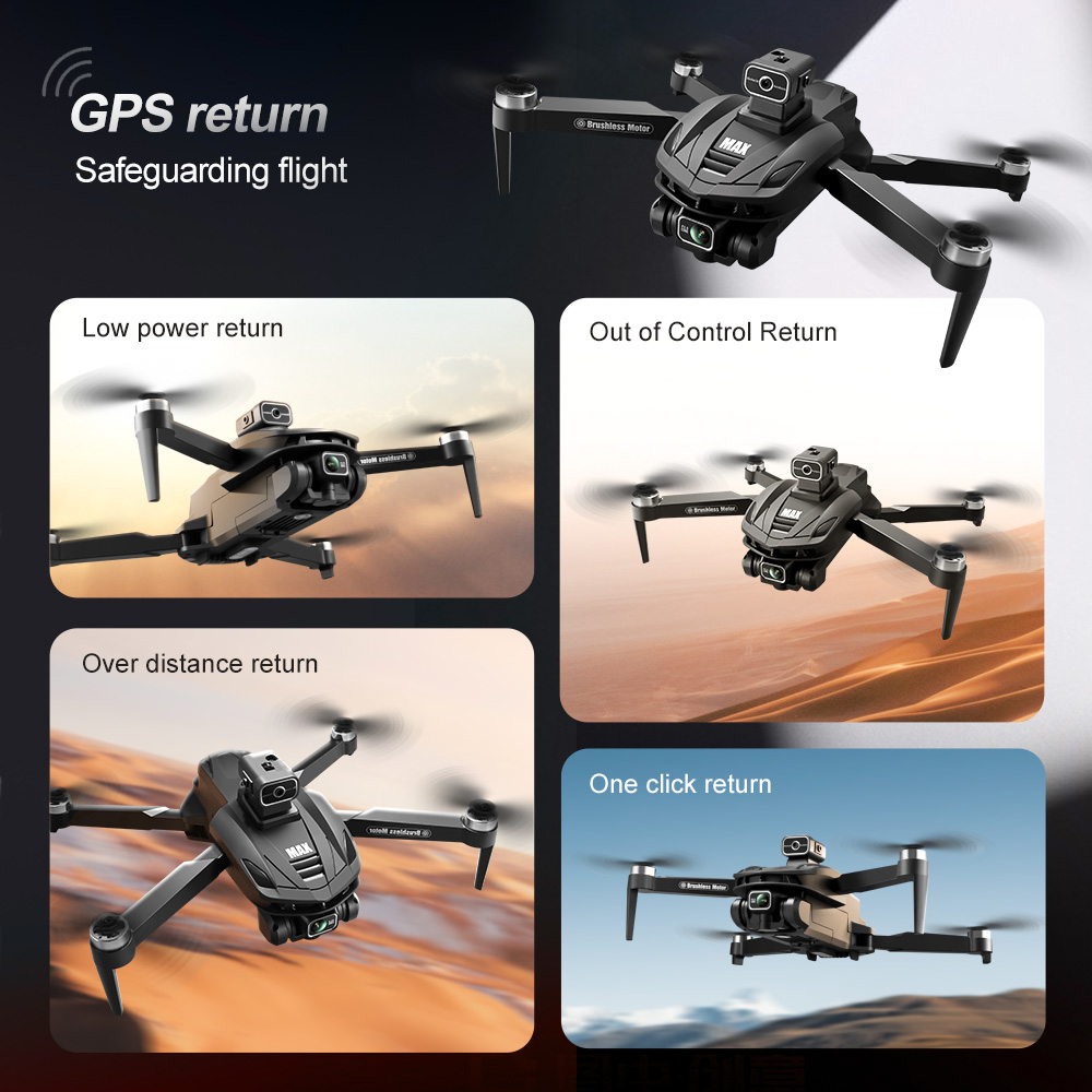 V168 PRO Max GPS Drone 8K Prof - Rc Helicopter Charger บทวิจารณ์และราคา