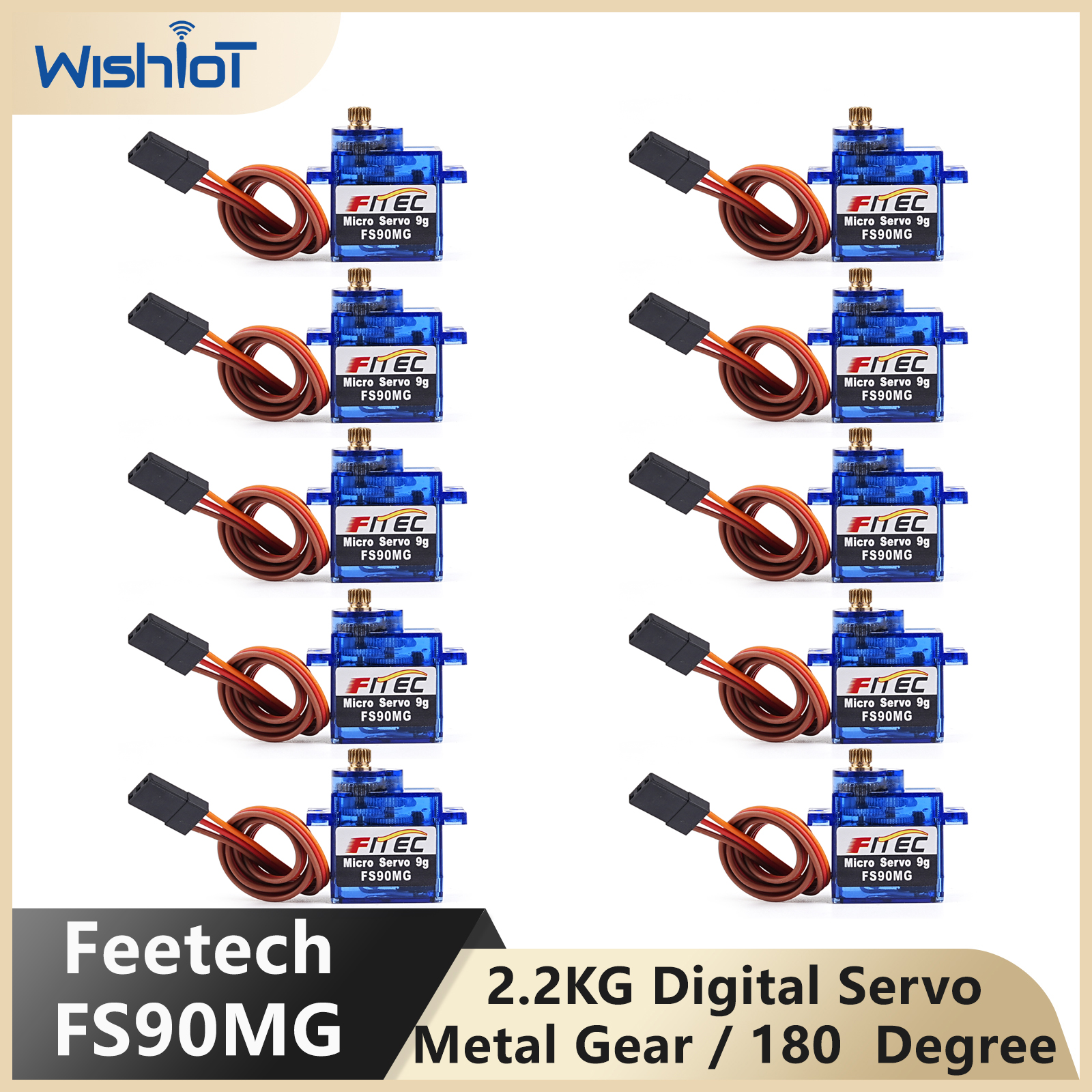 Feetech FS90MG 2.2KG 9g Digita - Rc Helicopter Servo บทวิจารณ์และราคา