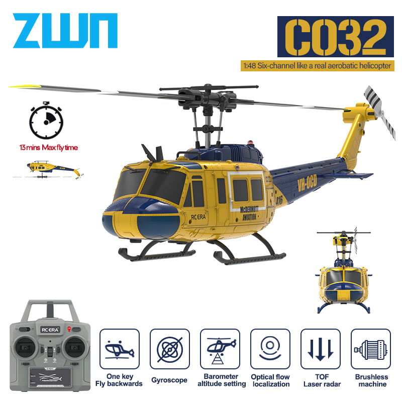 C032 RC เฮลิคอปเตอร์ 2.4G 6-Ai - Rc Helicopter Gyro บทวิจารณ์และราคา