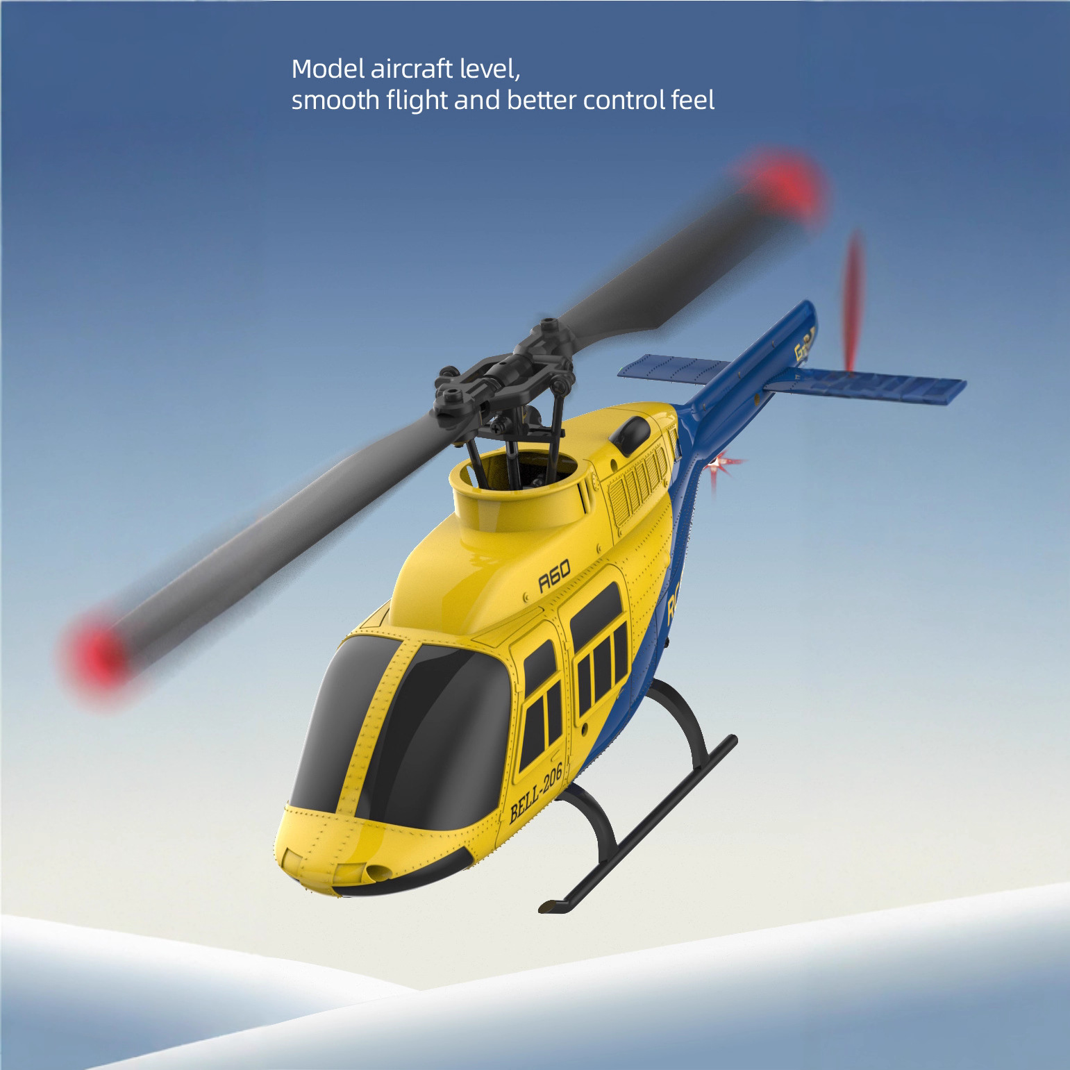 เฮลิคอปเตอร์บังคับวิทยุ Bell 2 - Rc Helicopter Single Rotor บทวิจารณ์และราคา