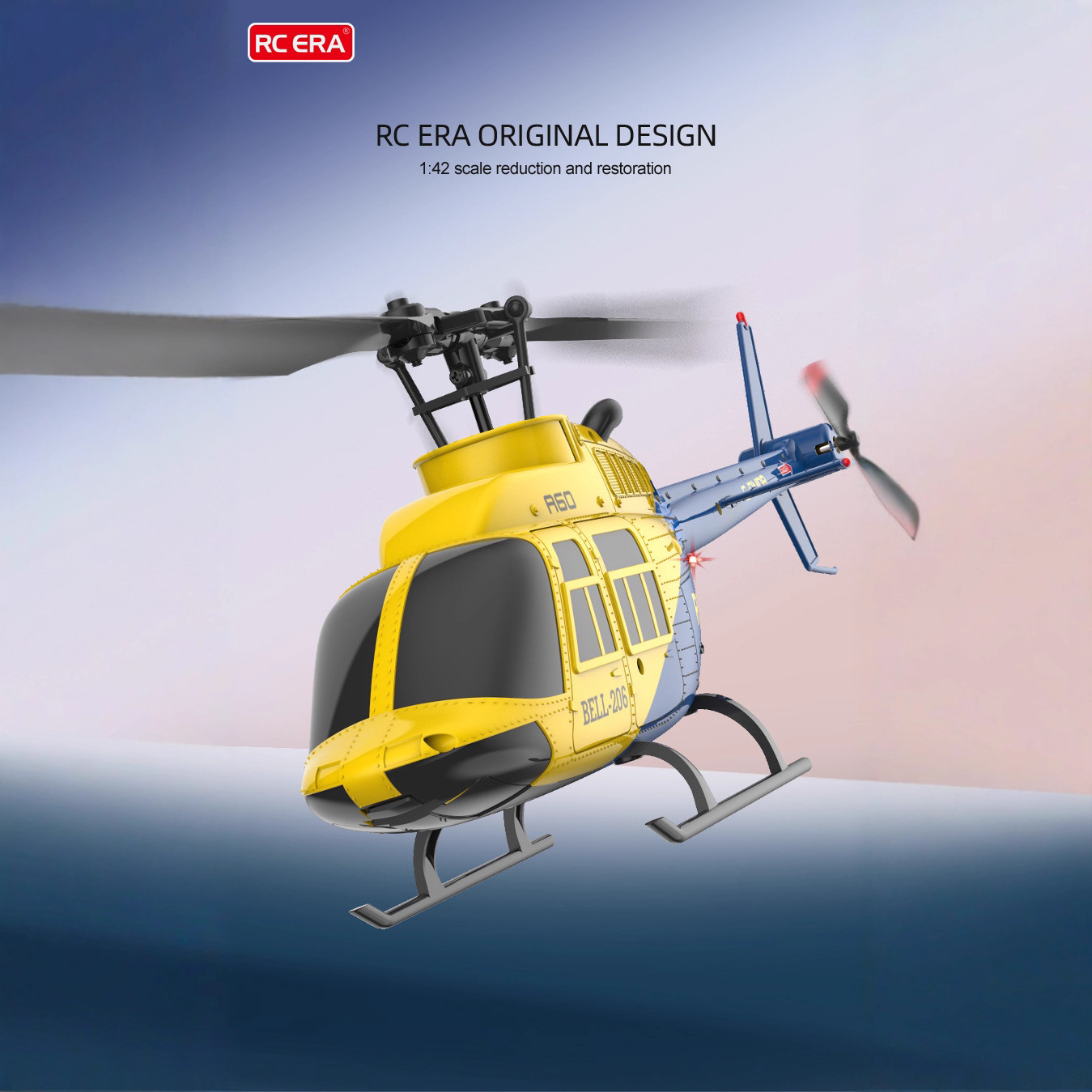 เฮลิคอปเตอร์บังคับวิทยุ Bell 2 - Rc Helicopter Single Rotor บทวิจารณ์และราคา
