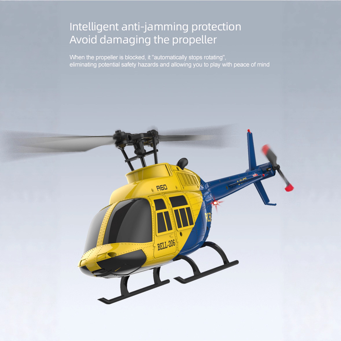 เฮลิคอปเตอร์บังคับวิทยุ Bell 2 - Rc Helicopter Single Rotor บทวิจารณ์และราคา