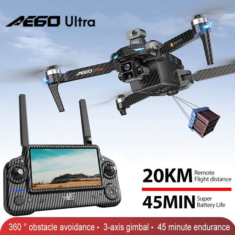 โดรน AE60 GPS ระดับมืออาชีพ กล - Rc Helicopter Charger บทวิจารณ์และราคา