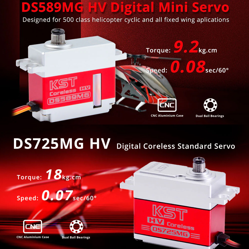 KST DS589MG /DS565X /DS725MG M - Rc Helicopter Mini บทวิจารณ์และราคา