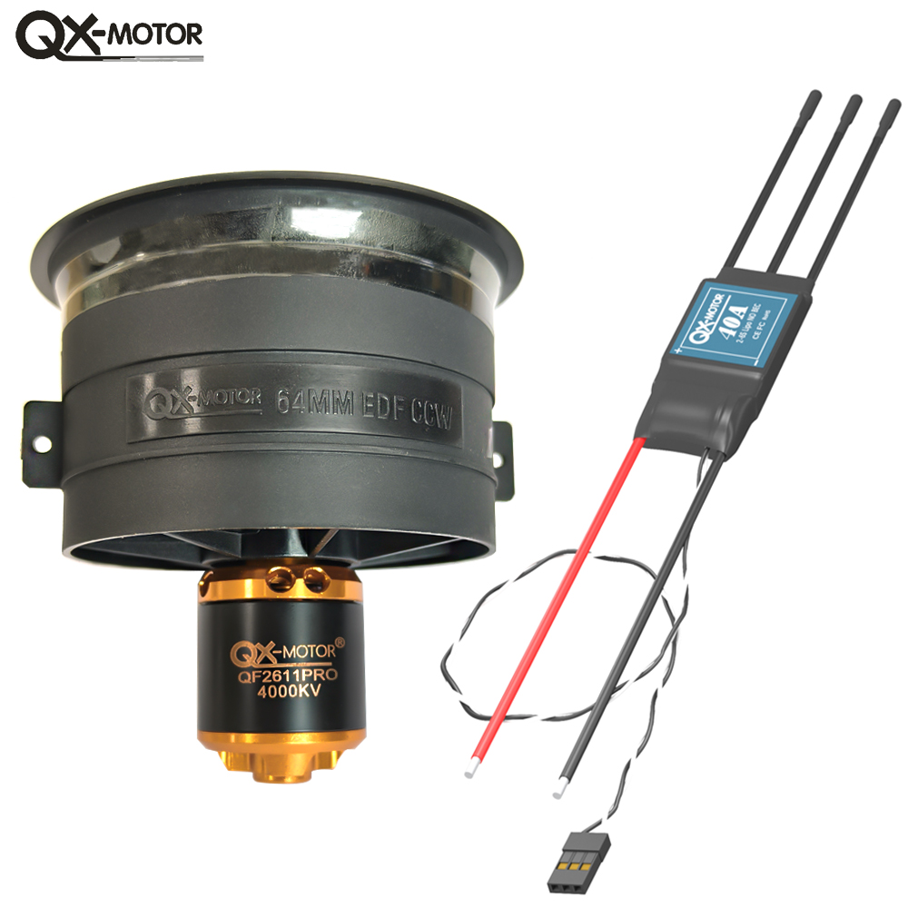 QX-MOTOR 5 ใบพัด 64 มม. EDF Du - Rc Helicopter Blade บทวิจารณ์และราคา