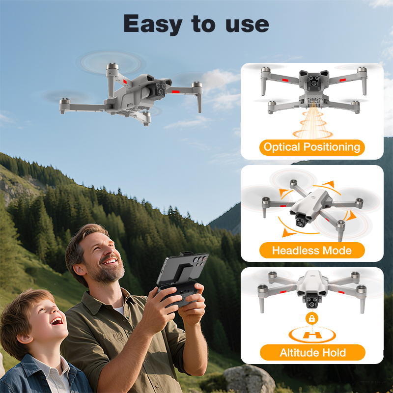 โดรนรุ่นใหม่ L017 Pro Brushles - Rc Helicopter Charger บทวิจารณ์และราคา