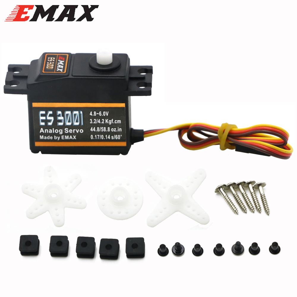 1/4PCS EMAX ES3001 4.8-6.0V 37 - Rc Helicopter Parts บทวิจารณ์และราคา
