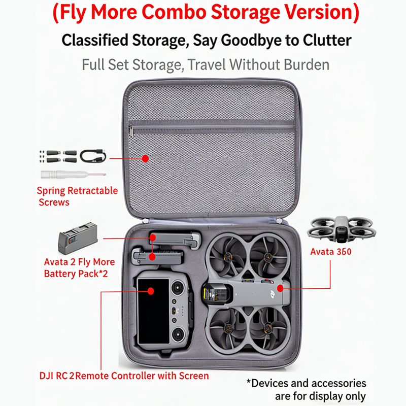 กระเป๋าเก็บของสำหรับ DJI Avata - Rc Helicopter Bag บทวิจารณ์และราคา